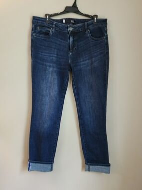 Kut from the Kloth from the Kloth Dark Blue Crop Jeans Women Size 10